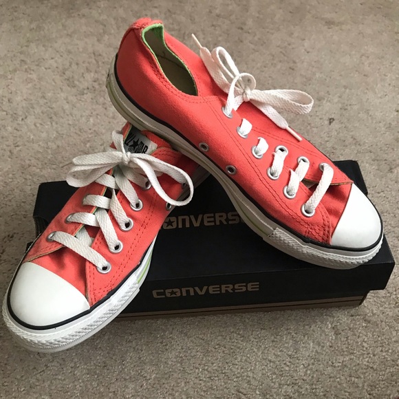Coral color converse - Picture 5 of 5
